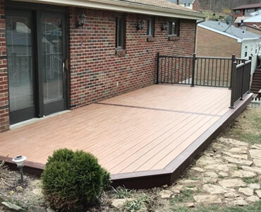 extreme deck makeover by Quaker Sate Construction